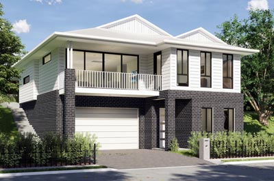 Sierra Home Design - Split Level | Marksman Homes - Illawarra Home Builder